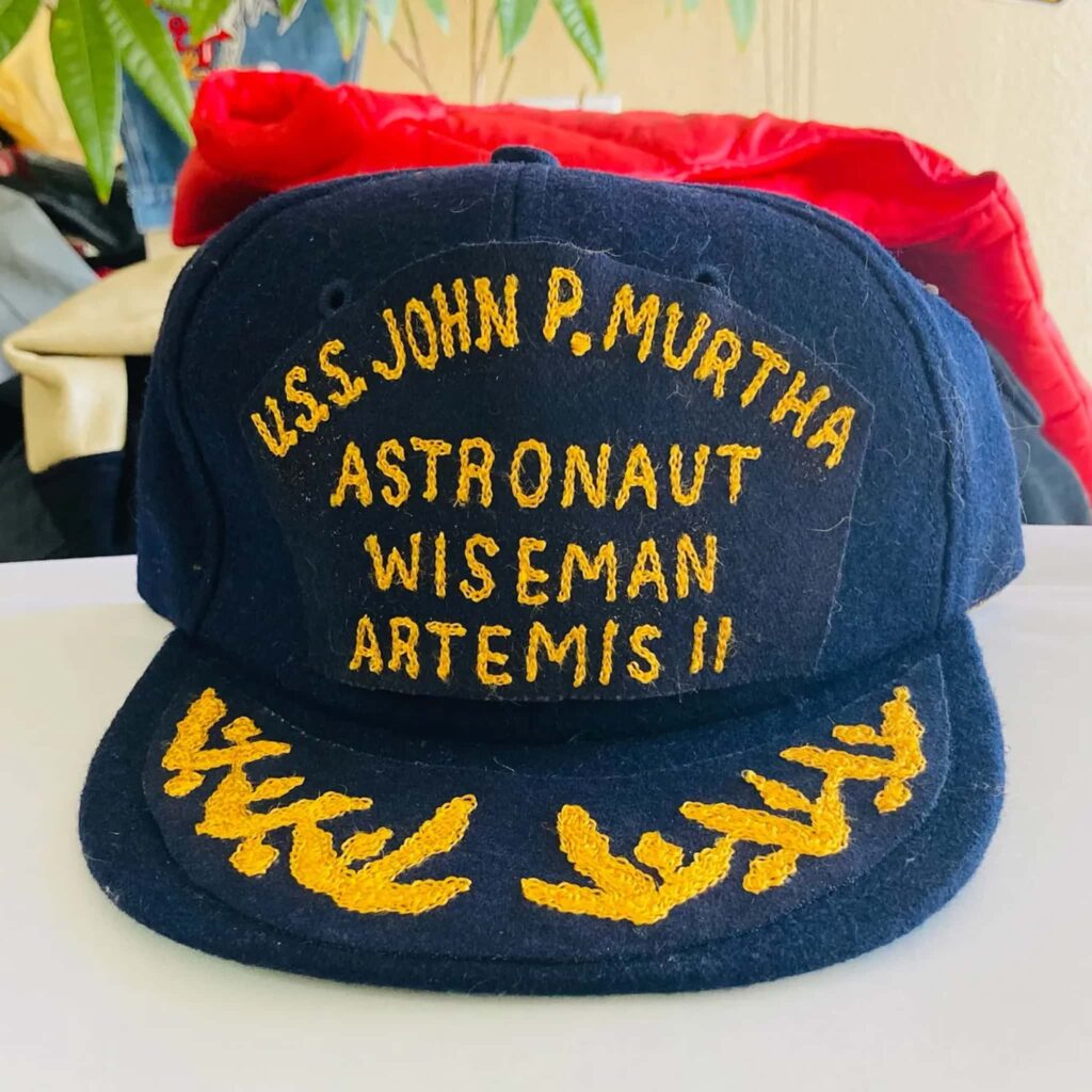 the special hat connected to the artemis ii crews return