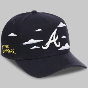braves x simpsons clouds hat 2026