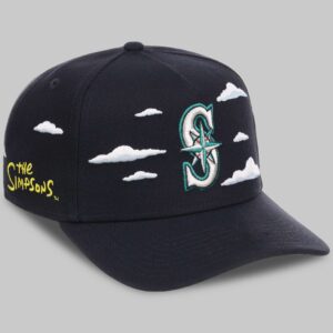 mariners x simpsons clouds hat 2026