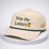 won the lottery masters 2026 hat