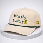 Won The Lottery Masters 2026 Hat