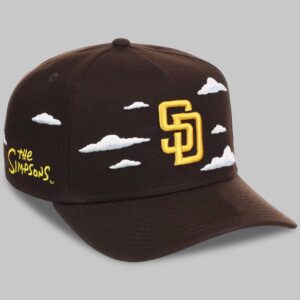 padres x simpsons clouds hat 2026