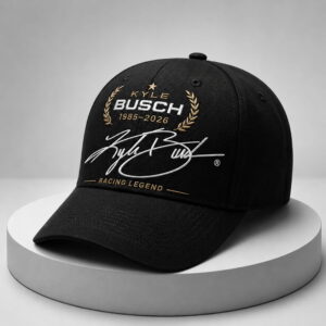 kyle busch 1985 2026 a champion forever a legend always hat2