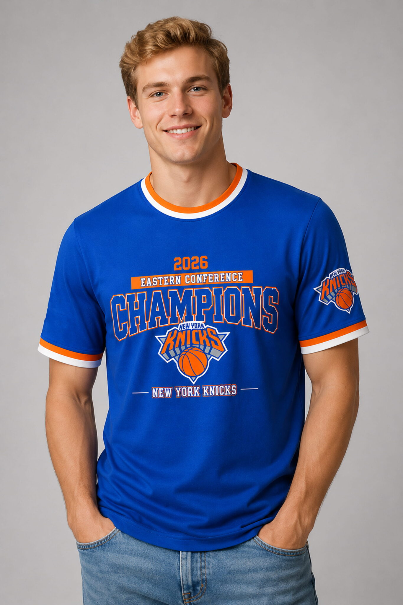 2026 knicks 5x eastern conference champions shirt2