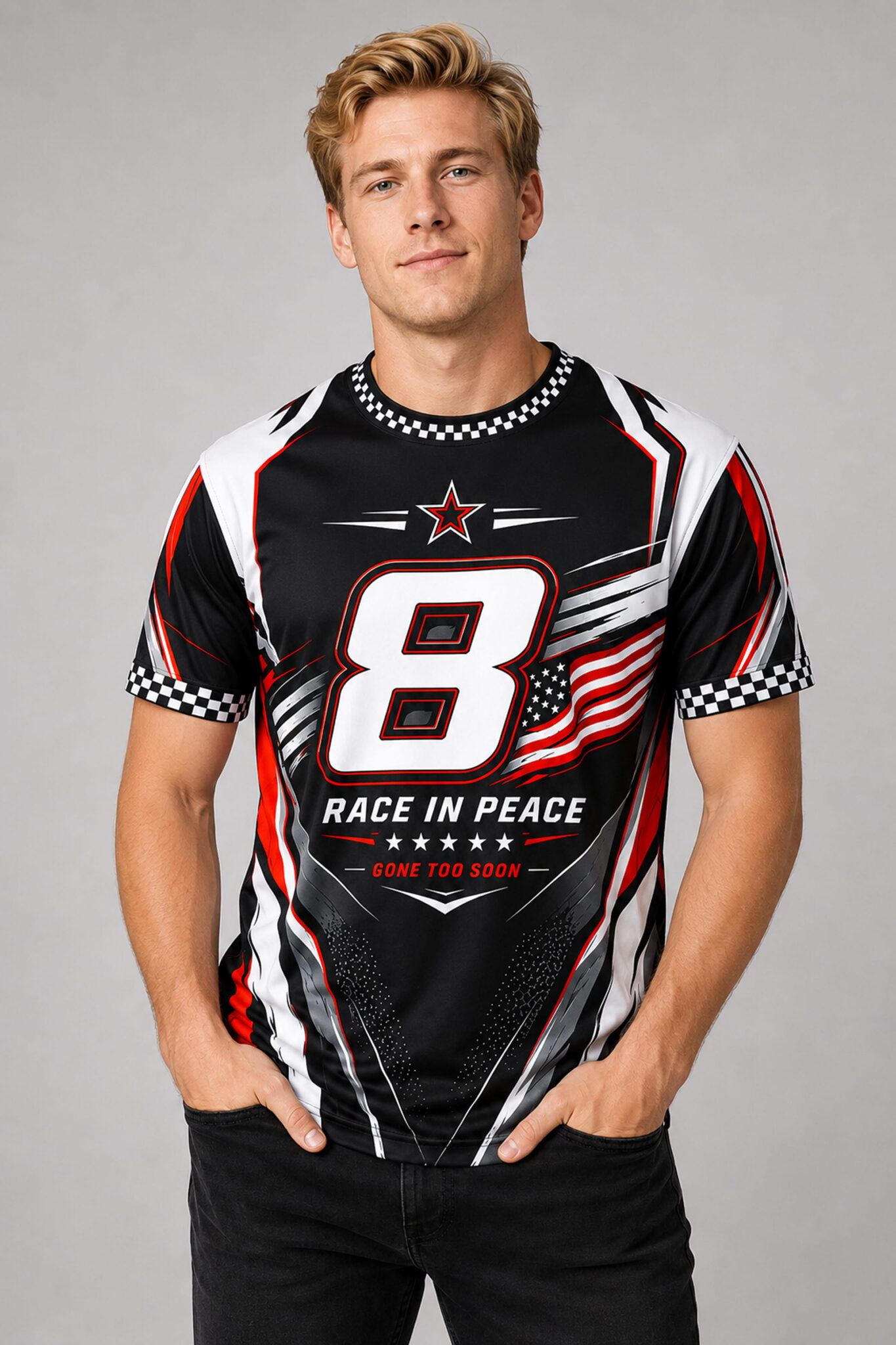 2026 kyle busch race in peace gone too soon shirt1