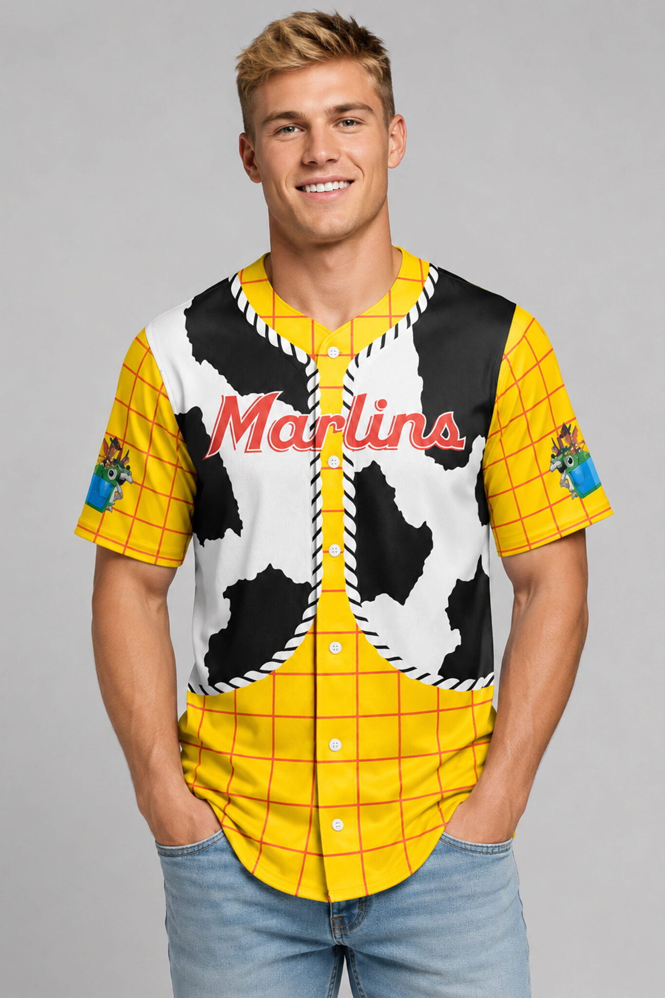 2026 marlins toy story 5 day woody jersey2