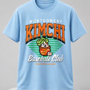 2026 montgomery biscuits kimchi baseball club shirt