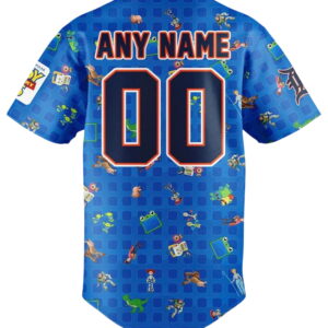 2026 tigers toy story 5 theme night jersey2