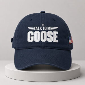 retro talk to me goose top gun hat
