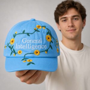 general intelligence embroidered hat2