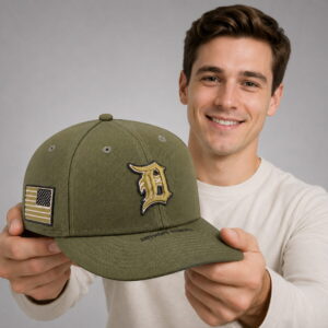 tigers armed forces day 2026 green hat2
