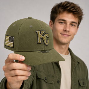 royals armed forces day 2026 green hat2