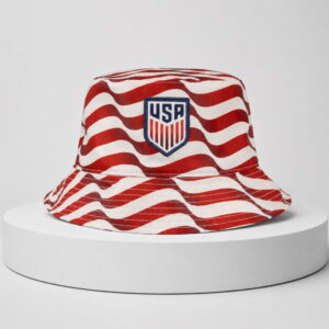 usa world cup 2026 usmnt stripe bucket hat