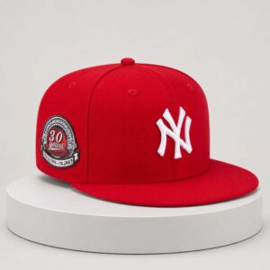 spike lee yankees 30th anniversary red snapback hat