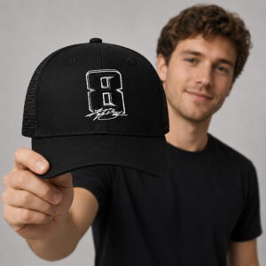 kyle busch black 8 hat2
