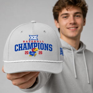ku baseball big 12 champions hat 20261