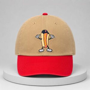 2026 red sox hot dog cartoon hat