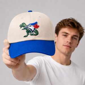 2026 blue jays dinosaur baseball hat2