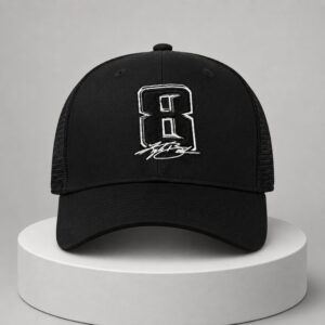 kyle busch black 8 hat