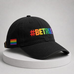 retro pride parade betrue embroidery hat