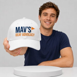 2026 mavs deaf advocacy hat2