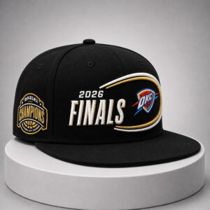 2026 thunder western conference finals champions locker room hat