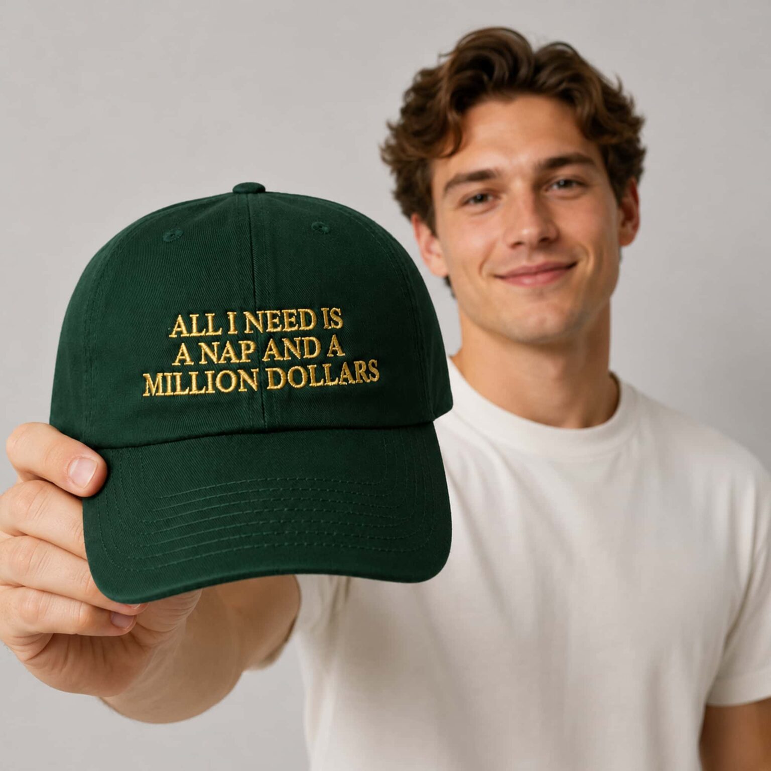all i need is a nap and a million dollars hat2