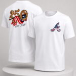 America 250 Years 1776 2026 Braves Shirt