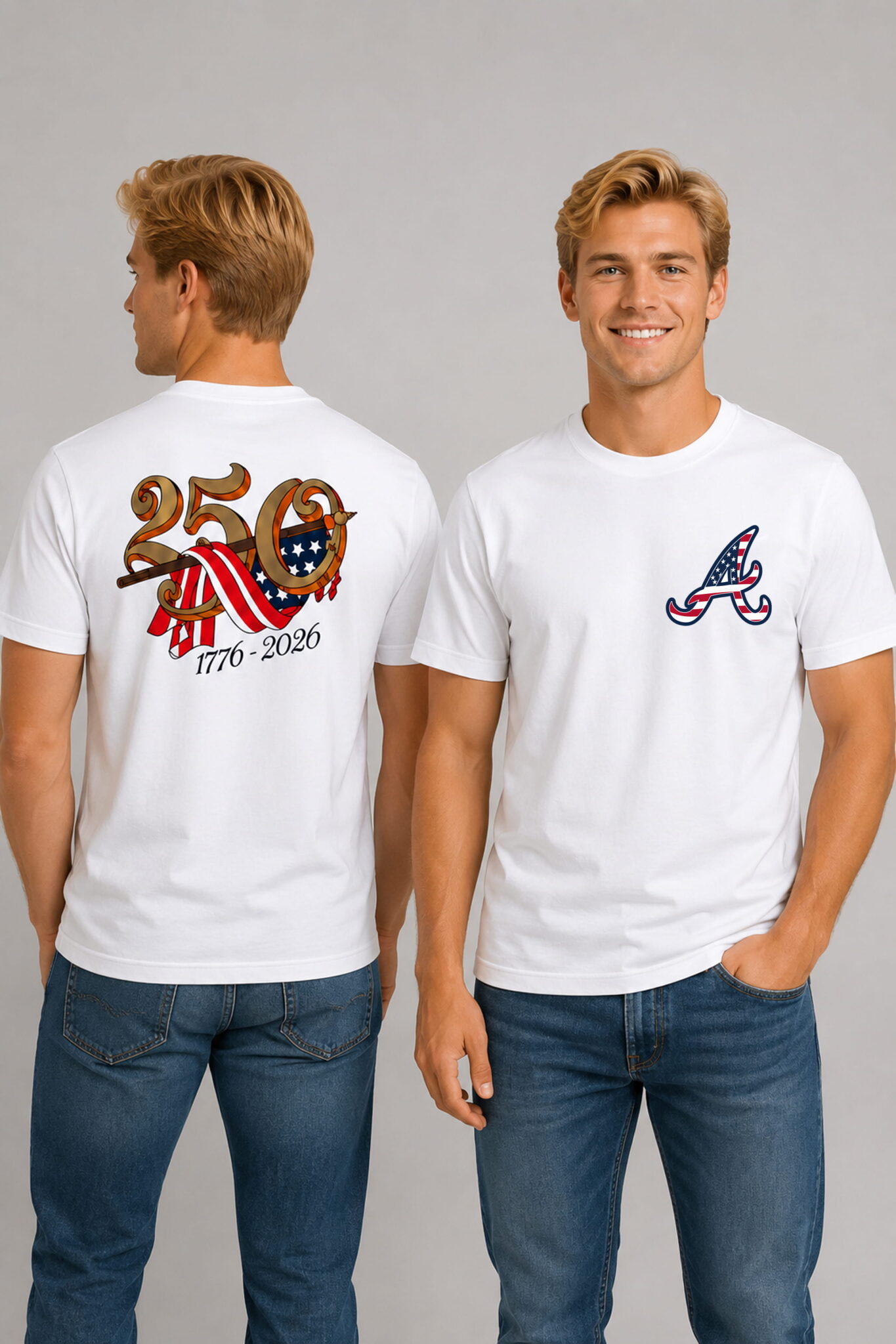 america 250 years 1776 2026 braves shirt2