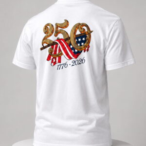 america 250 years 1776 2026 rays shirt2