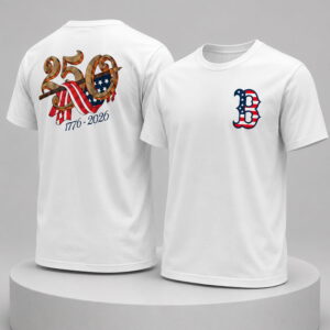 america 250 years 1776 2026 red sox shirt