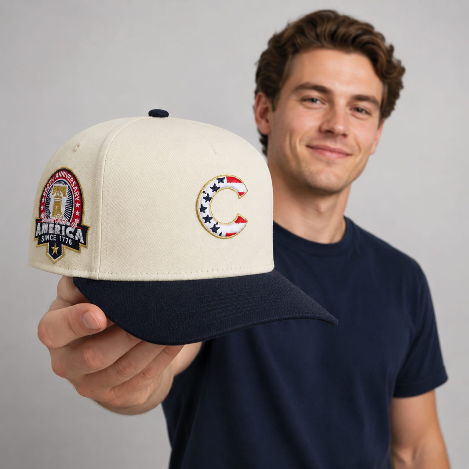 america 250th anniversary cubs hat