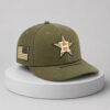 astros armed forces day 2026 green hat