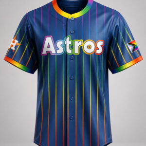 astros pride night 2026 personalized baseball jersey