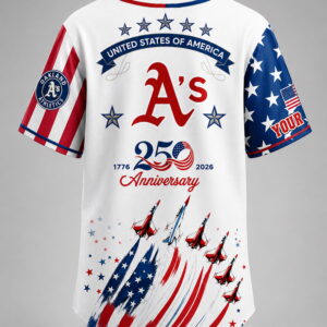 athletics independence day 2026 personalized jersey1