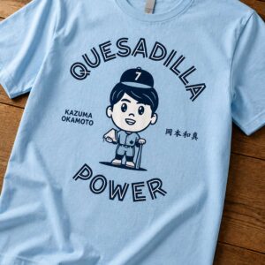 blue jays kazuma okamoto quesadilla power shirt1