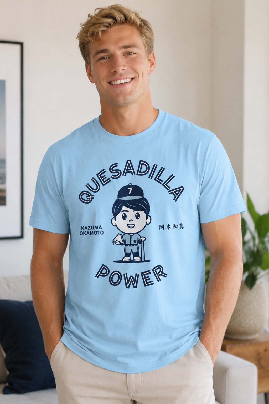 blue jays kazuma okamoto quesadilla power shirt2