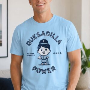 blue jays kazuma okamoto quesadilla power shirt2
