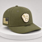 Brewers Armed Forces Day 2026 Green Hat