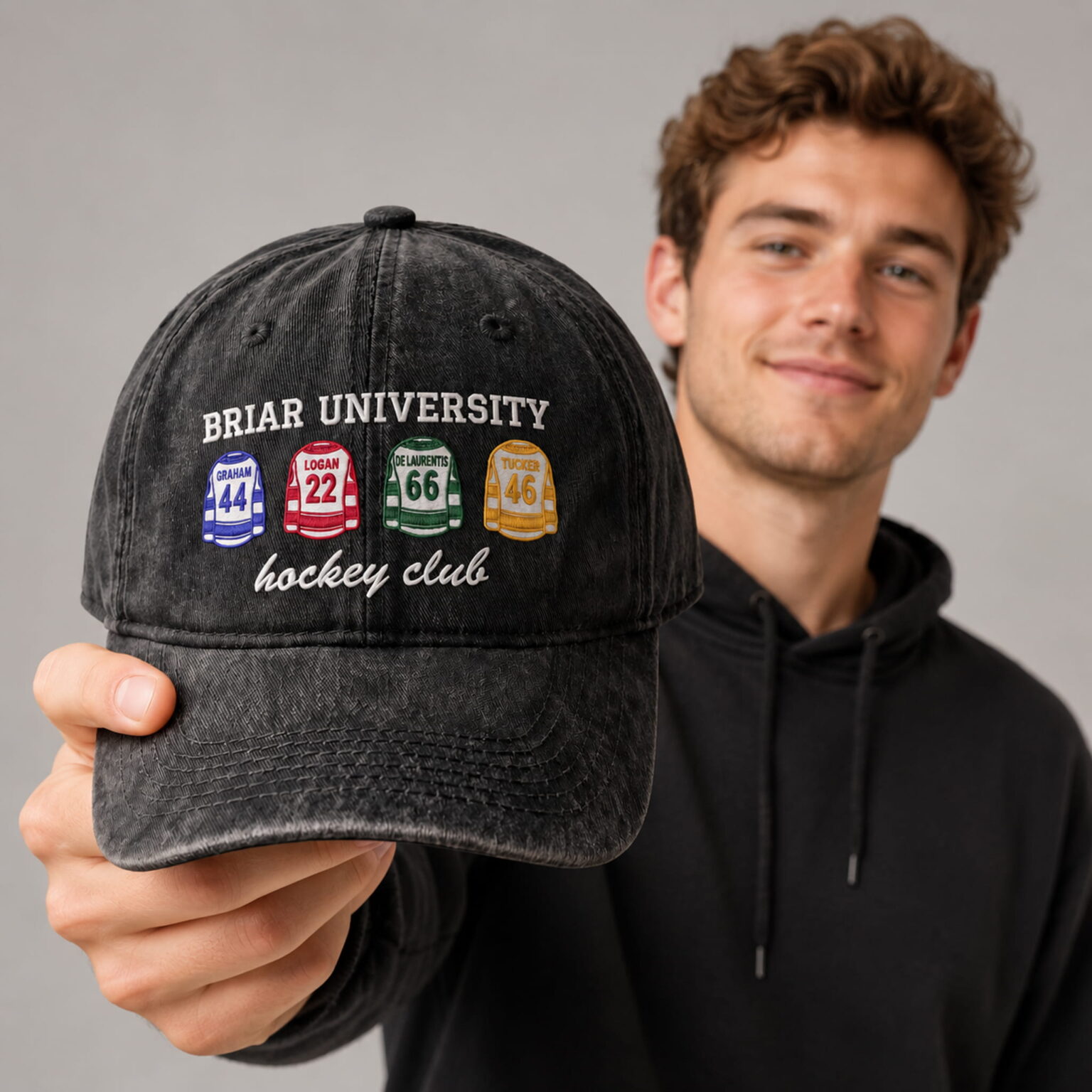 briar university hockey club hat