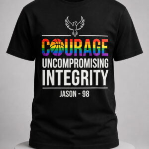 courage uncompromising integrity jason 98 commemorative shirt1