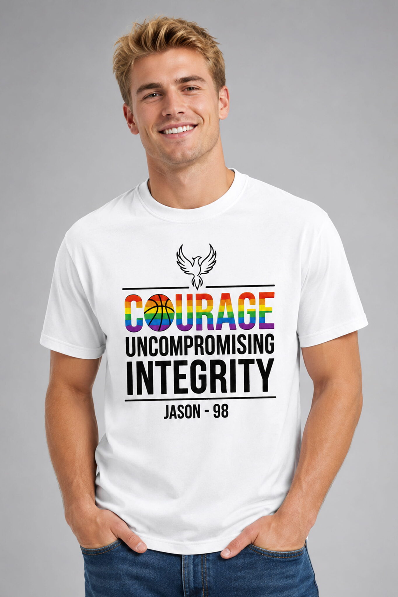 courage uncompromising integrity jason 98 commemorative shirt3