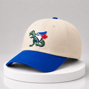 2026 blue jays dinosaur baseball hat1