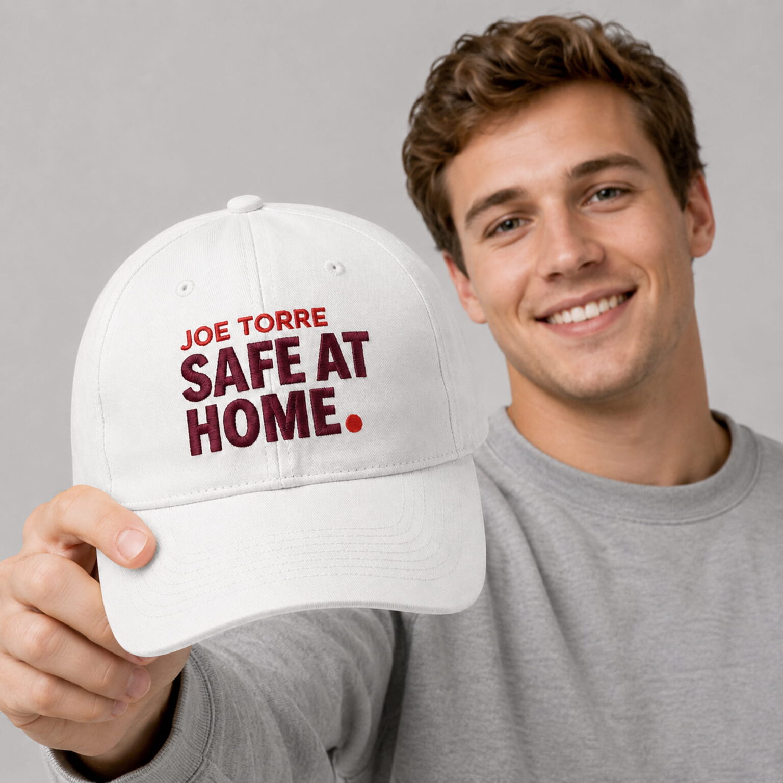dodgers joe torre safe at home hat2