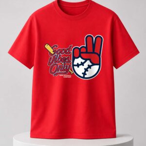 dustin may cardinals good vibes only shirt
