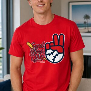dustin may cardinals good vibes only shirt2