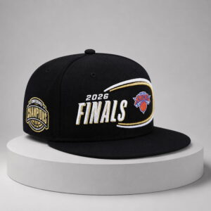 2026 knicks finals champions locker room hat
