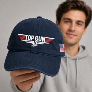 retro 40th anniversary top gun hat2