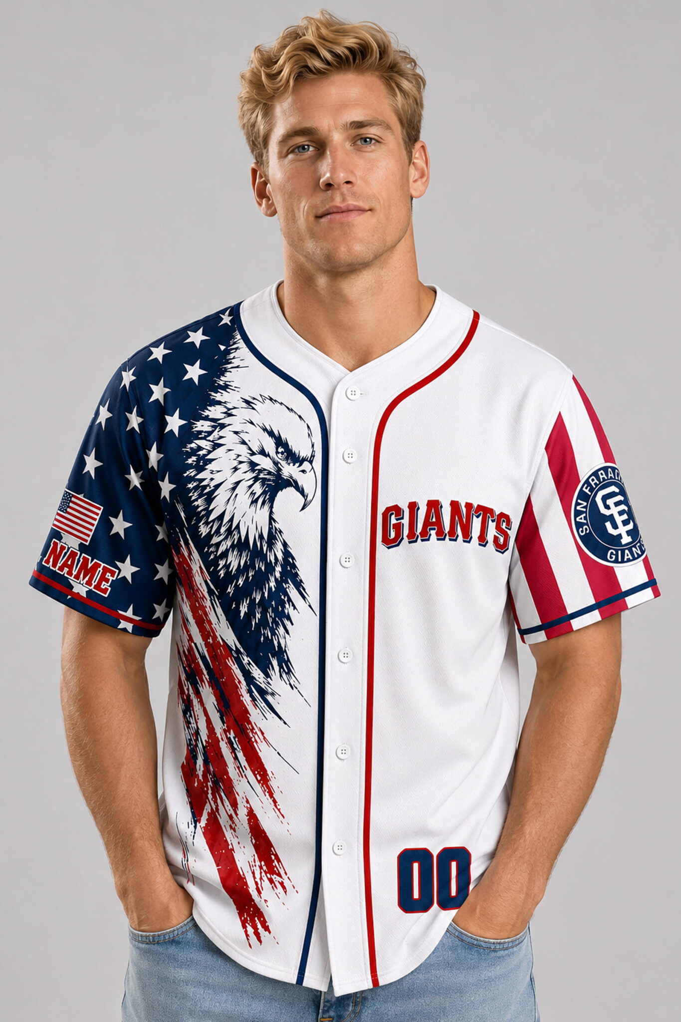 giants independence day 2026 personalized jersey