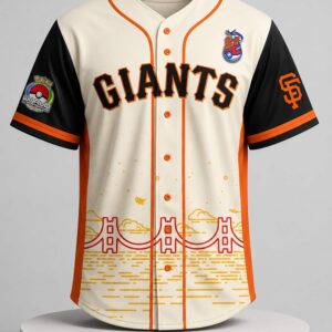 giants pokemon worlds night 2026 pikachu jersey1